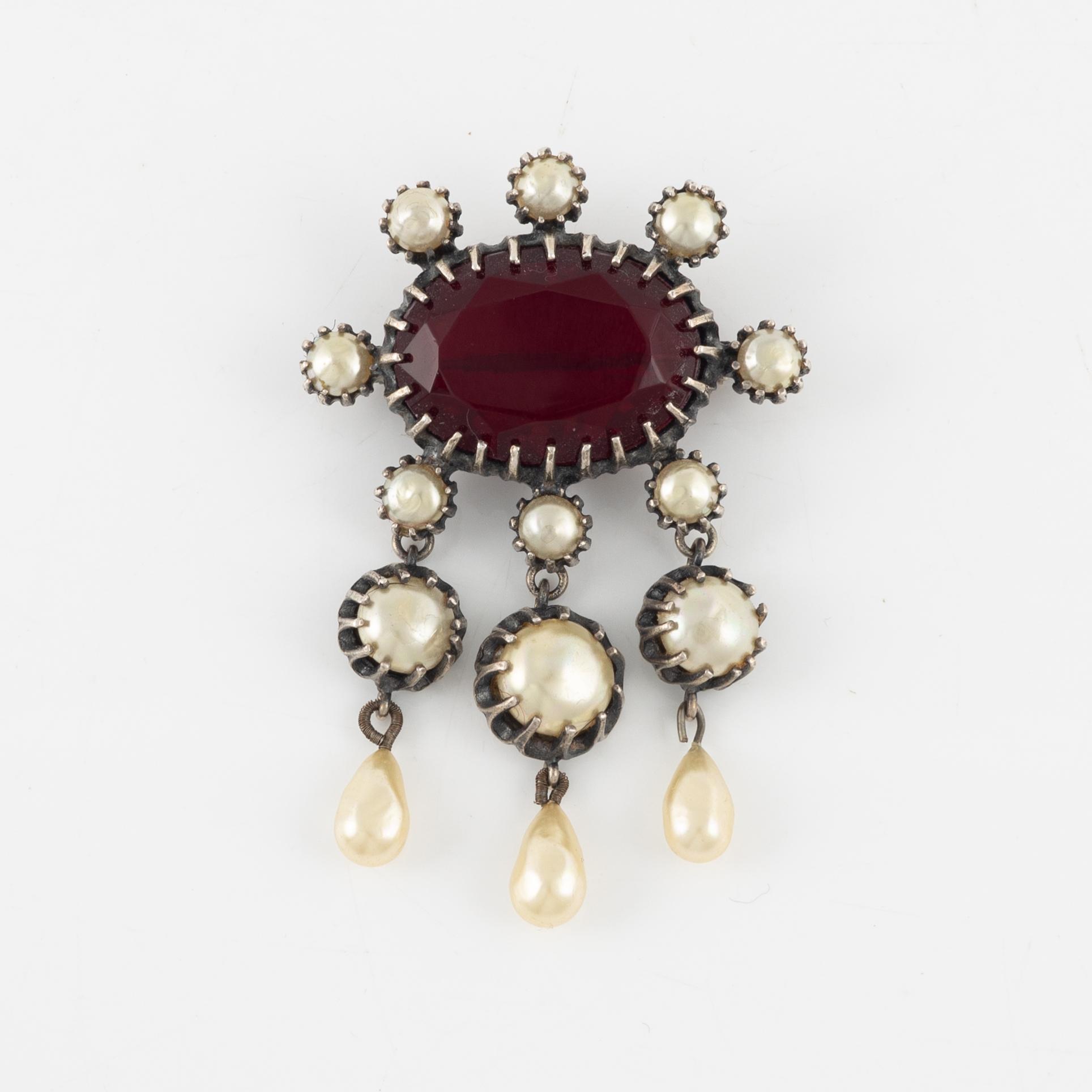 Christian Dior, brooch, Mitchel Maer.