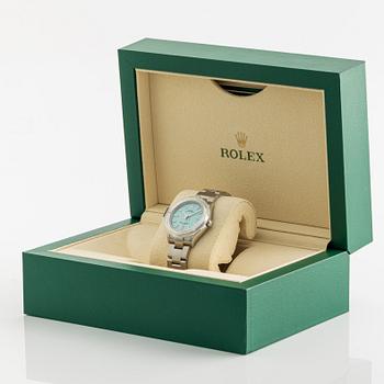 Rolex, Oyster Perpetual 31, "Tiffany Dial", wristwatch, 31 mm.