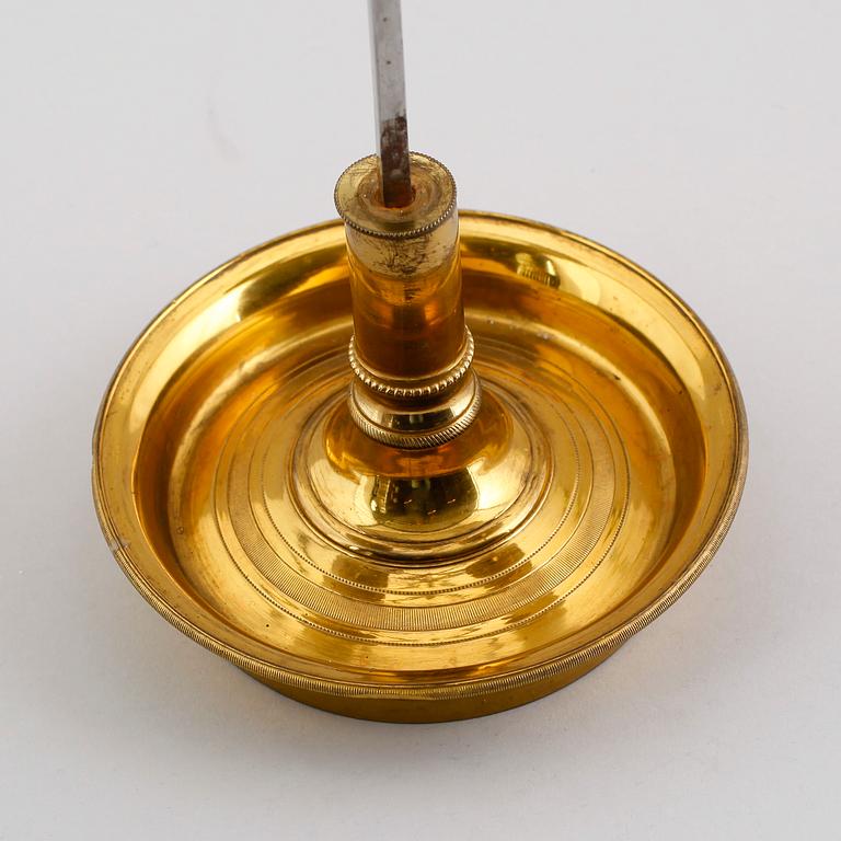 BOUILOTTELAMPA, empire, 1800-talets första hälft.