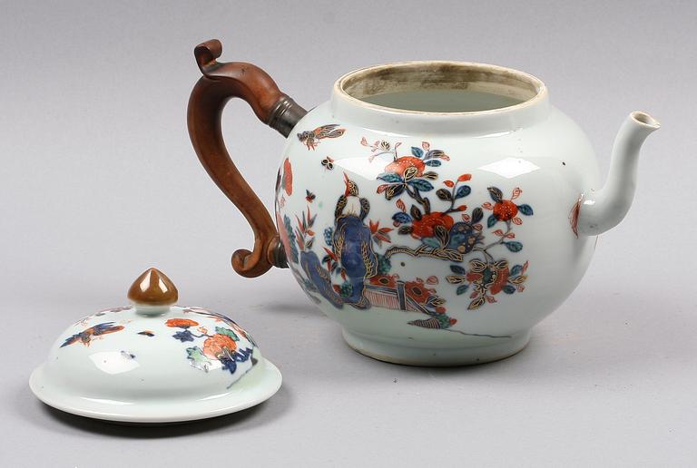 TEKANNA, porslin, Kina, 1700/1800-tal.