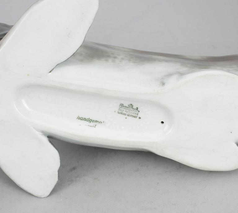 FIGURINER, 3 st, porslin, Rosenthal och Bing & Gröndal, Tyskland resp Danmark.