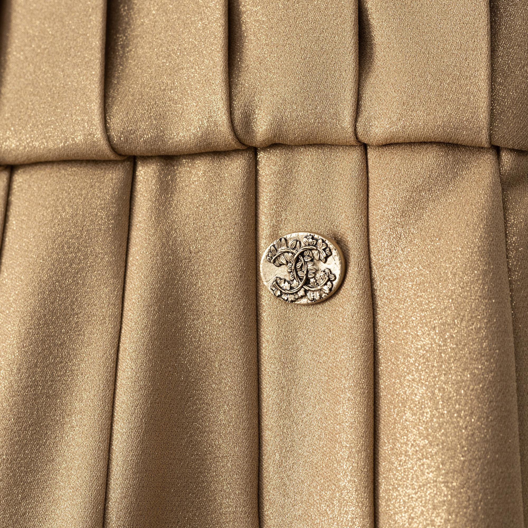Chanel, klänning, "Georgette crepe", fransk storlek 34.