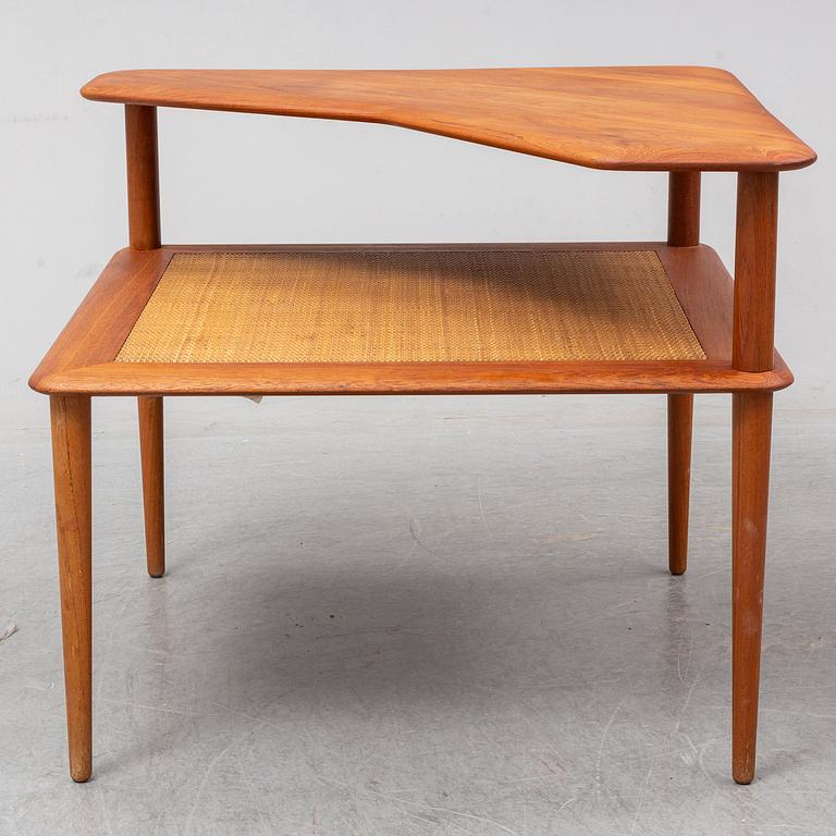 PETER HVIDT & ORLA MØLGAARD NIELSEN, a 'Minerva' teak table, France & Son.