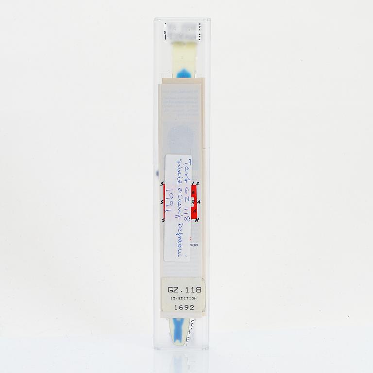 Swatch, Horizon, Cherif & Silvie Defraoui, wristwatch 34 mm.