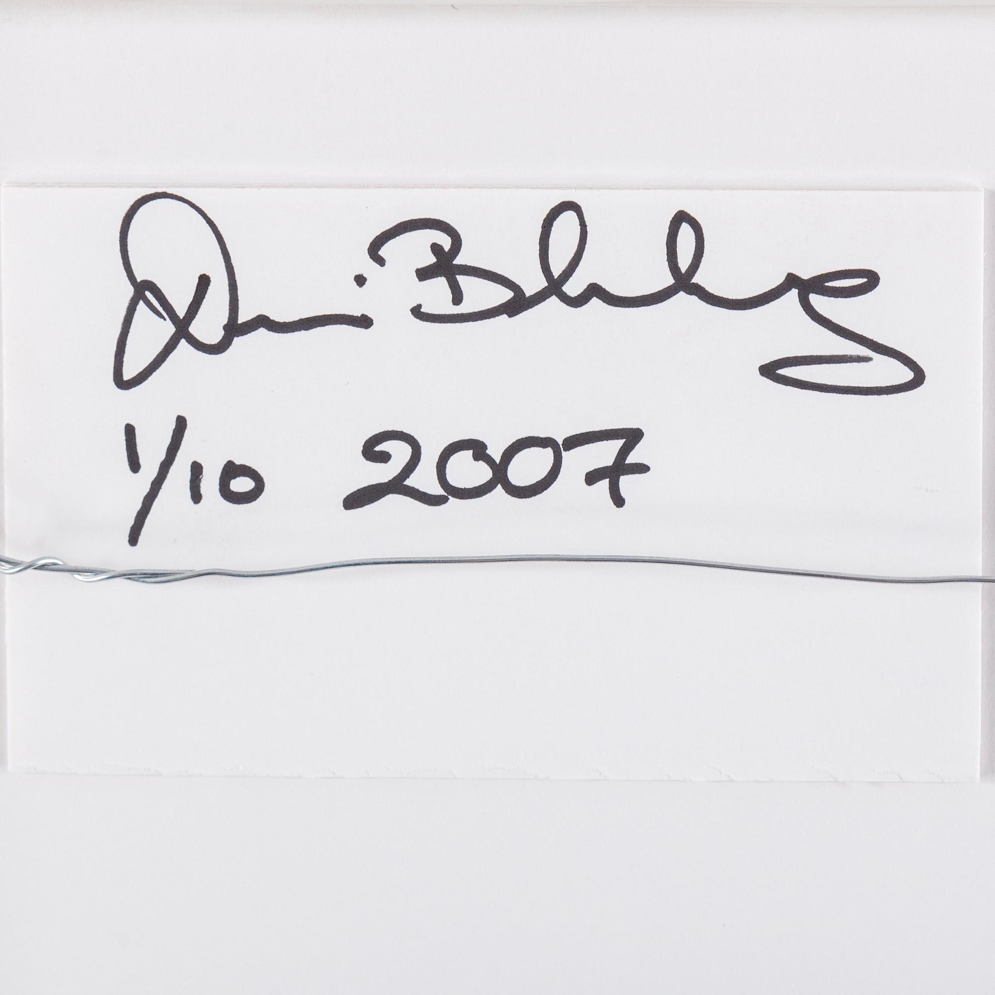 DENNIS BLOMBERG, c-print. Signed and dated 2007. Numbered 1/10.