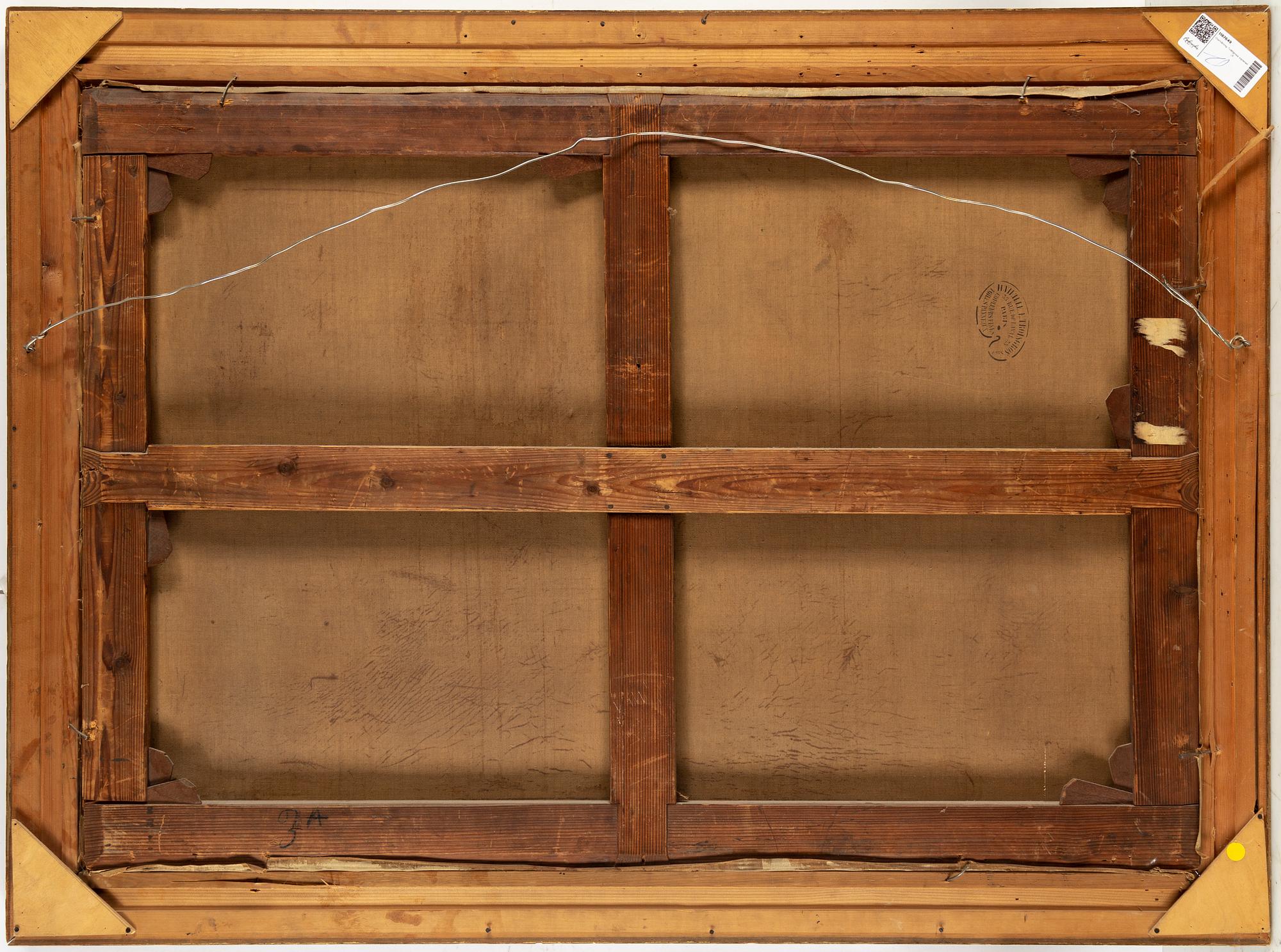 UNKNOWN ARTIST, 19th Century, oil on canvas.