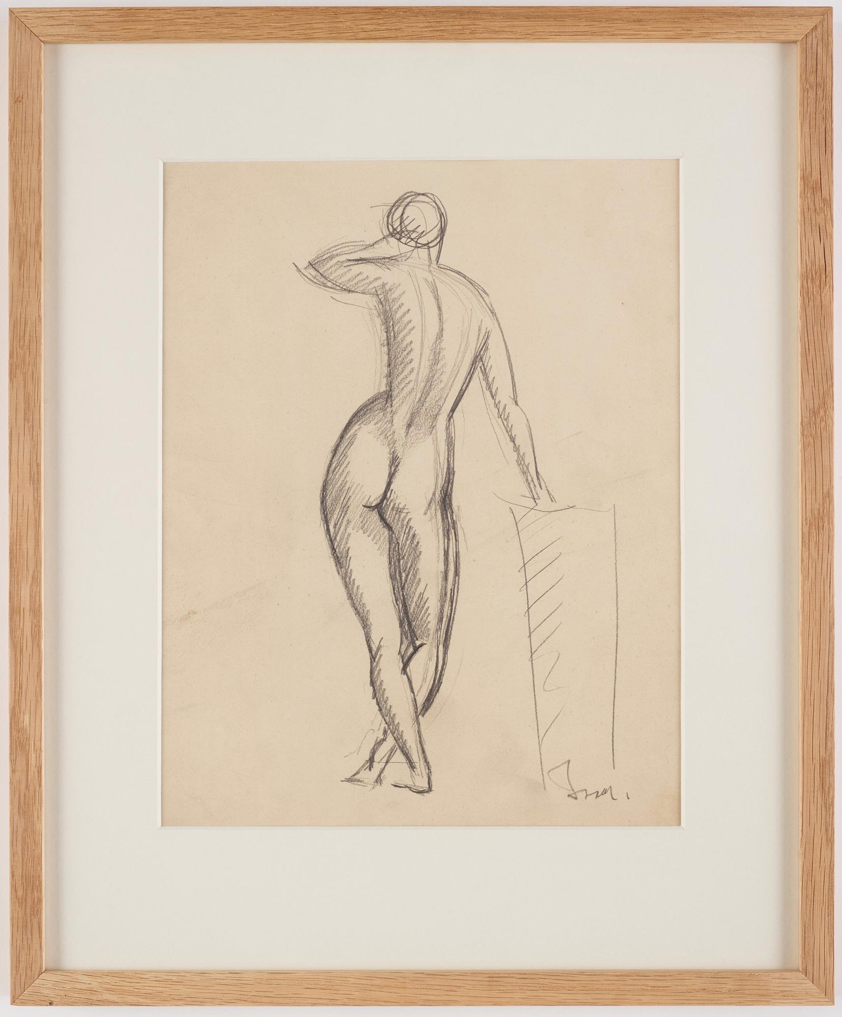 Isaac Grünewald, Stående modell.