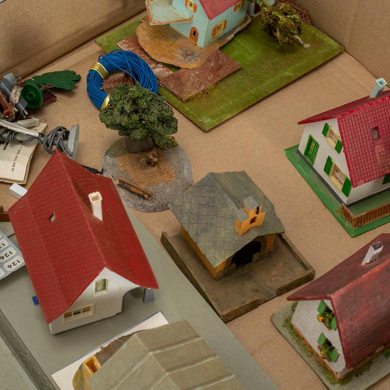 MÄRKLIN, H0, Lok, vagnar och räls.