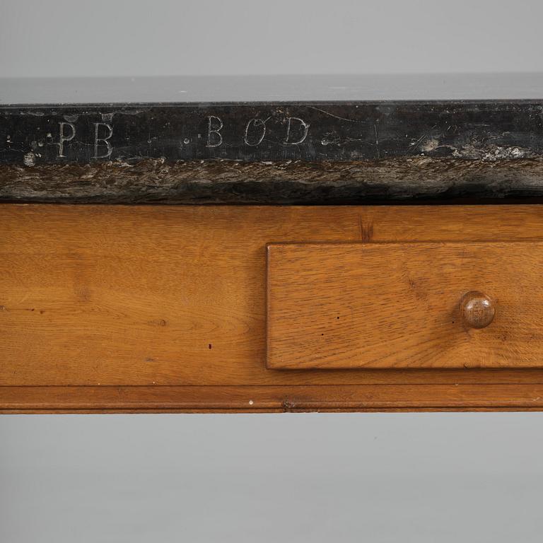 Stenbord, Skåne, 1700/1800-tal.
