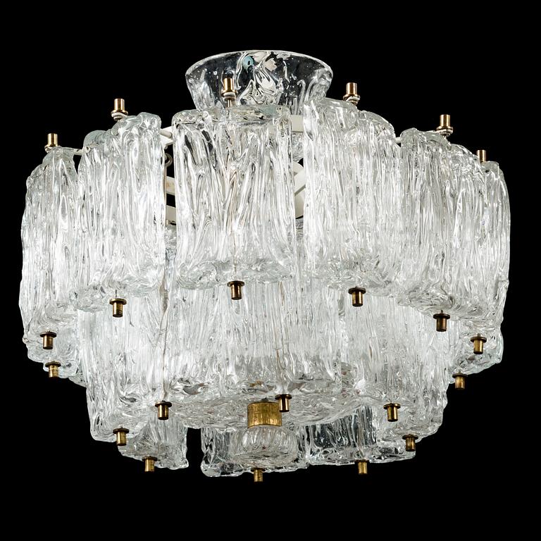 A 1960/1970's chandelier for Murano, Italy.