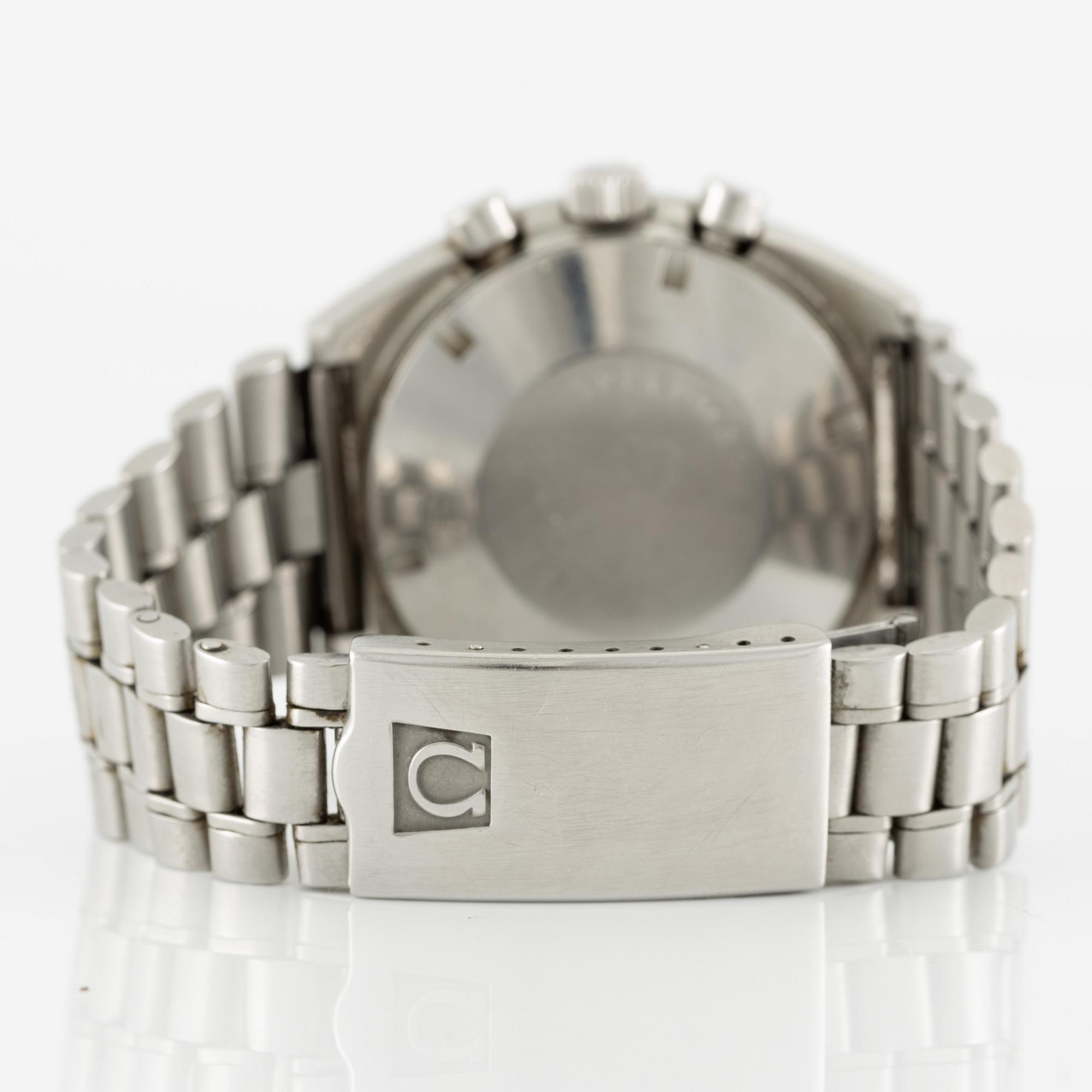 Omega, Speedmaster Professional, Mark II, "Racing Dial", chronograph, wristwatch, 41.5 mm.