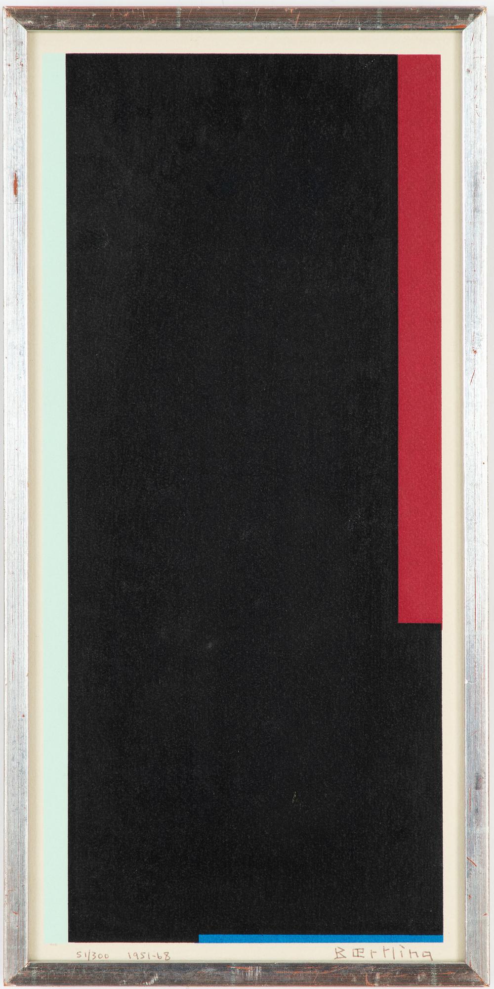 Olle Bærtling, "Colonnes dans le noir".