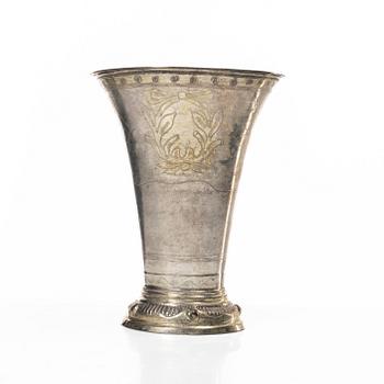 Anders Boström, a silver beaker, Borås, Sweden, 1817.