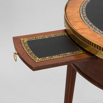 A directoire style coffee table/game table, 19th century.