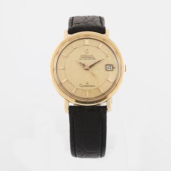 OMEGA, Constellation, Chronometer, "Pie-Pan", armbandsur, 35,5 mm.