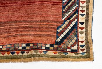 A so-called Gabbeh carpet, c. 290 x 235 cm.