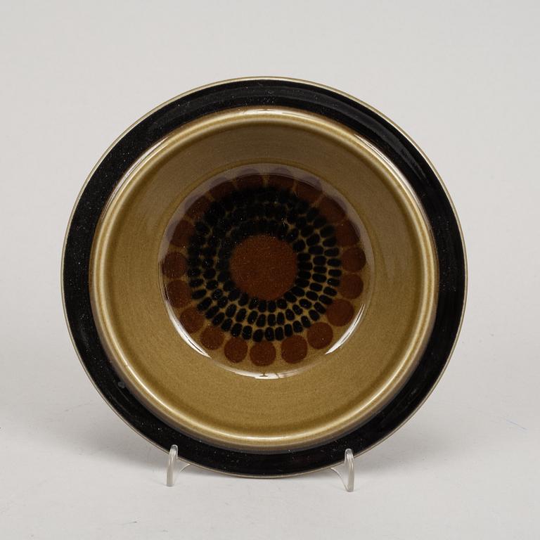 A stoneware dinner service, 62 pcs,  "Cosmos" by Gunnel Olin-Grönqvist for Arabia.
