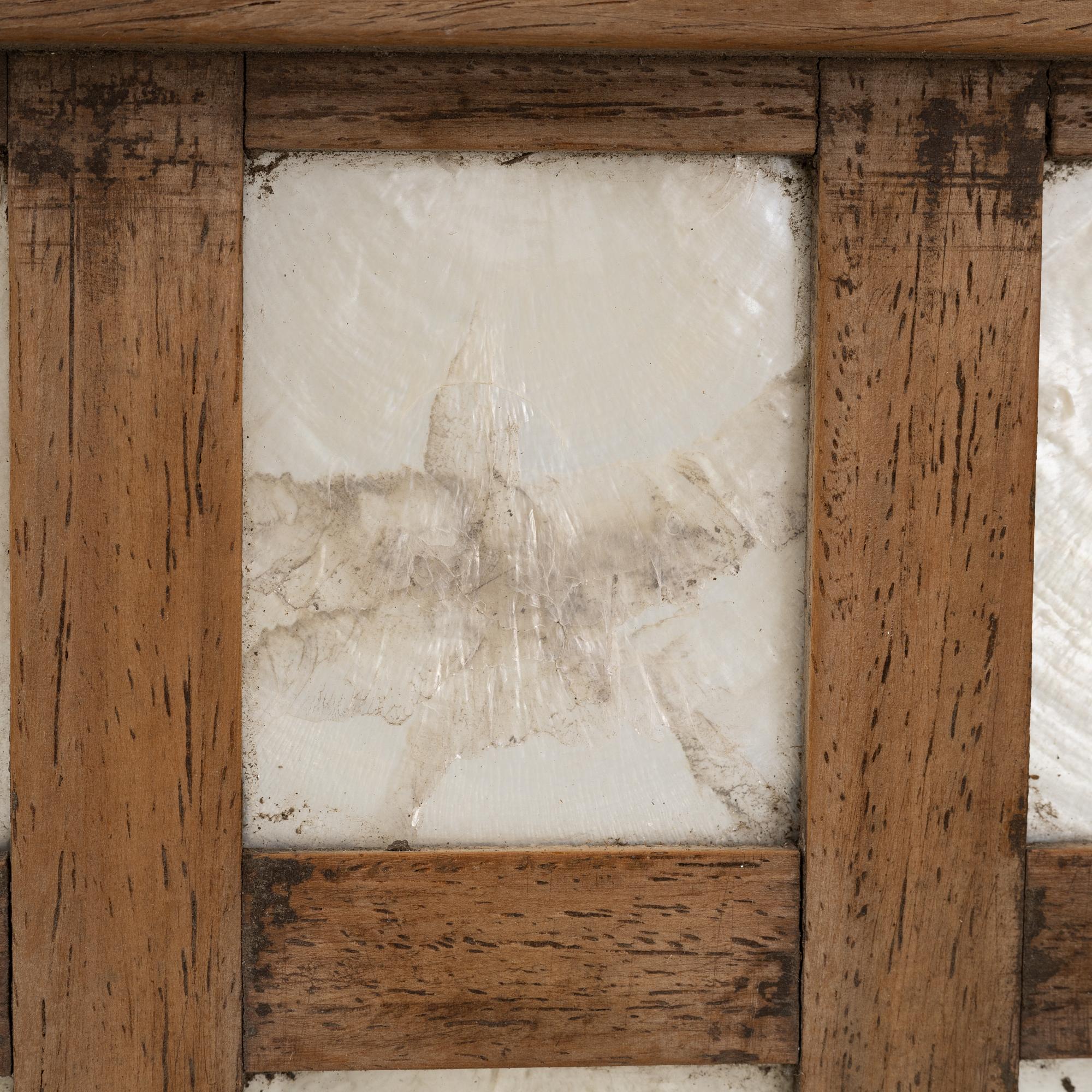 A four leaf folding screen, China, circa 1900.