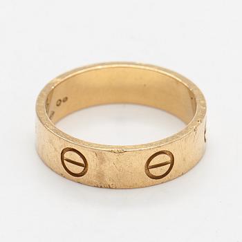 Cartier, "Love", sormus, 18K kultaa.