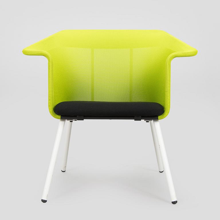 Jouni Leino, Fåtölj, "Lobay" för Brocape 2017. Jouni Leino Design Studio.