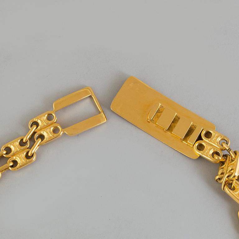 BELT/NECKLACE and PENDANT, Celine.