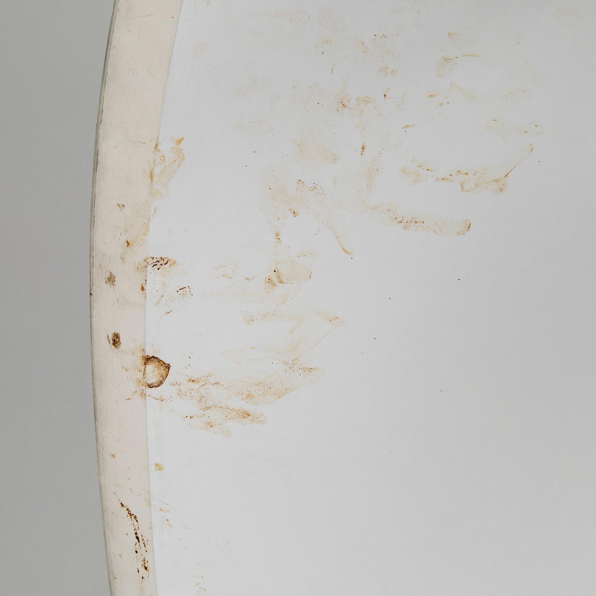 Bruno Mathsson & Piet Hein, ruokapöytä, "Superellips", Fritz Hansen, Tanska. 1996.