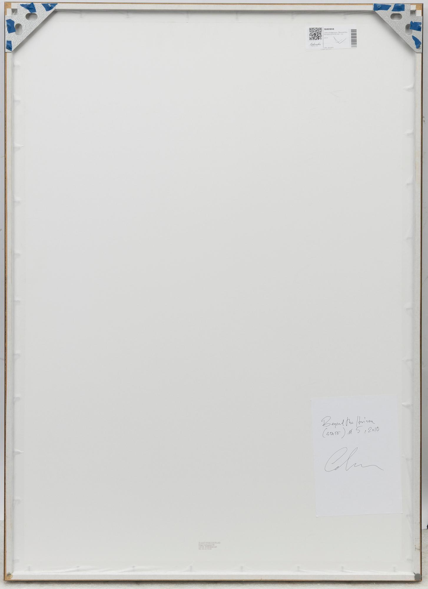 Catrin Andersson, "Beyond the Horizon (STATE) #5".
