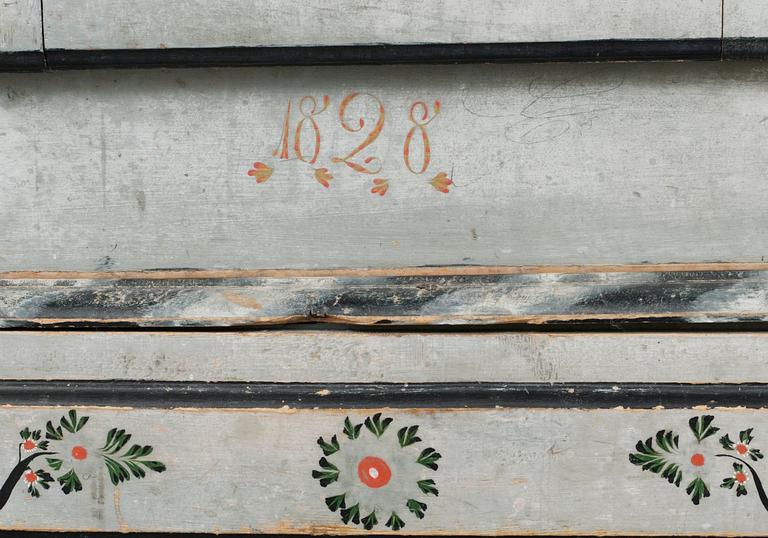 SKÅP. Jämtland. Märkt JJD 1828.