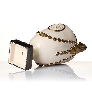 Urna, flintgods, Marieberg, Steens period (1769-1788).