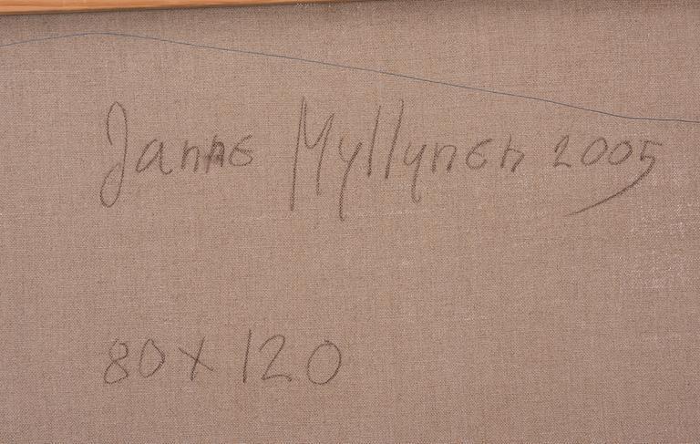 JANNE MYLLYNEN, olja på duk, signerad och daterad 2005 a tergo.