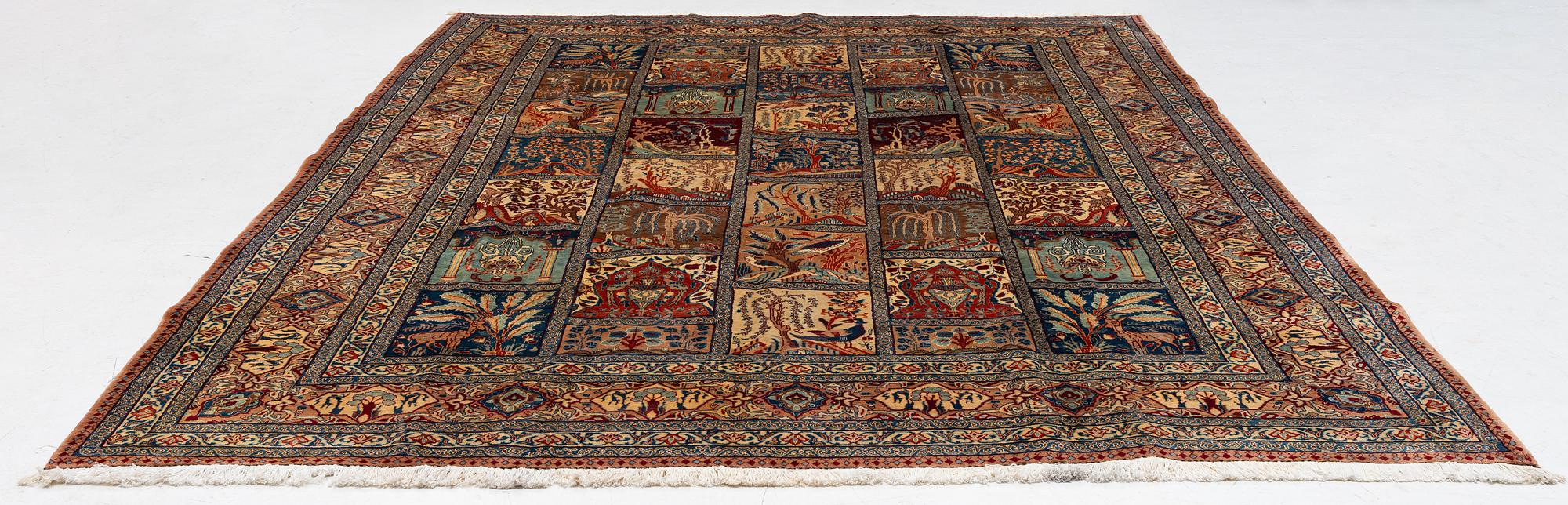 Rug, Kashmar, approx. 372 x 294 cm.