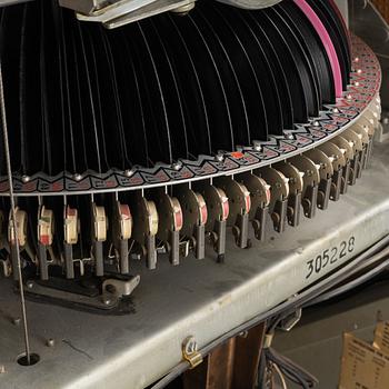 Jukebox, Wurlitzer modell 2100,  Rudolph Wurlitzer Company, North Tonawanda, New York, USA, 1957.