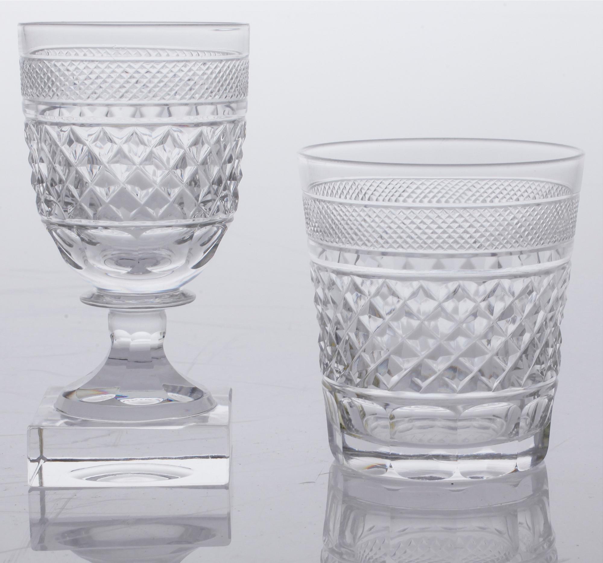 GLASSERVIS, 78 delar, "Kent", Elis Bergh, Kosta Boda, 1900-talets mitt.