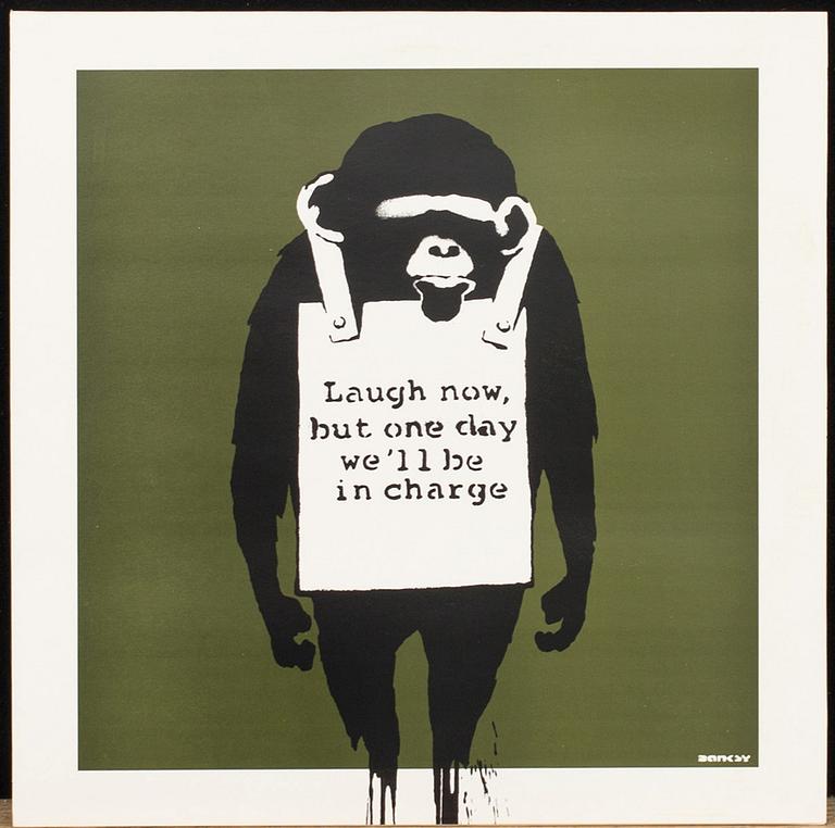 BANKSY, 12" EP with cover, DJDM, Danger Mouse, released 2008. Limited edition 0465/1000.