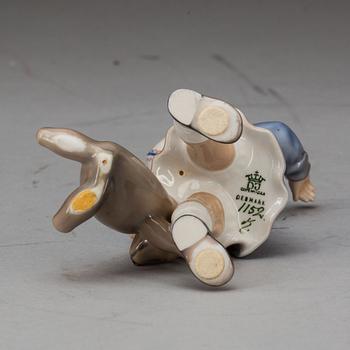FIGURIN, porslin. Dahl Jensen. Danmark.