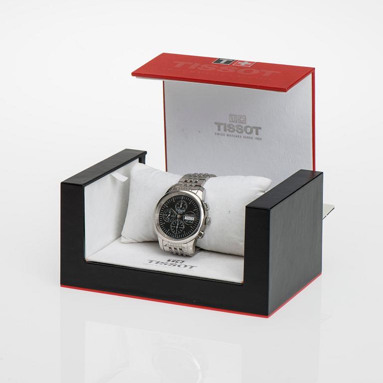 ARMBANDSUR, herr, TISSOT Le Locle Chronograf, original box. 2000-tal.