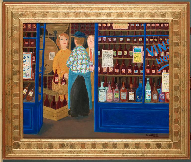 Lennart Jirlow, At the wine store.