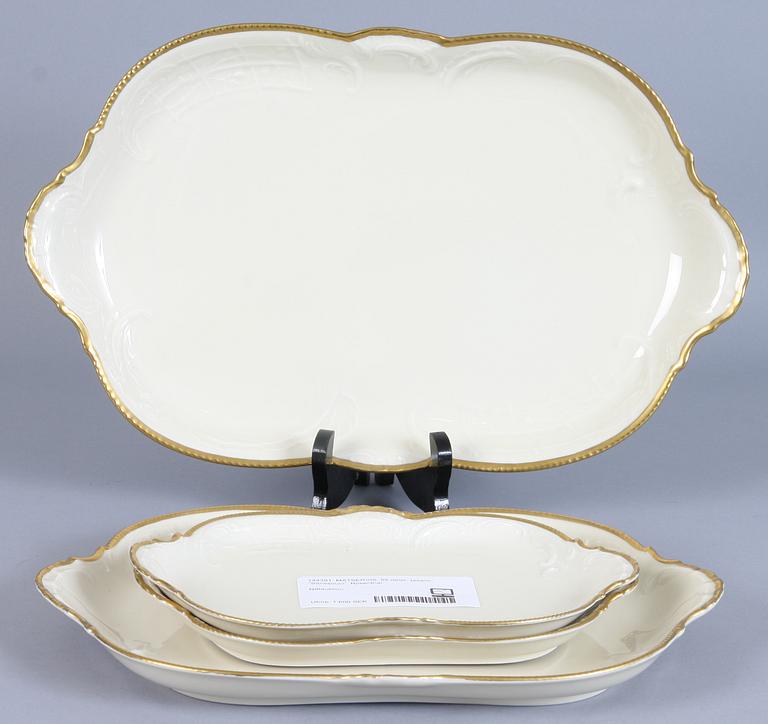 MATSERVIS, 55 delar, porslin, "Sanssouci", Rosenthal.