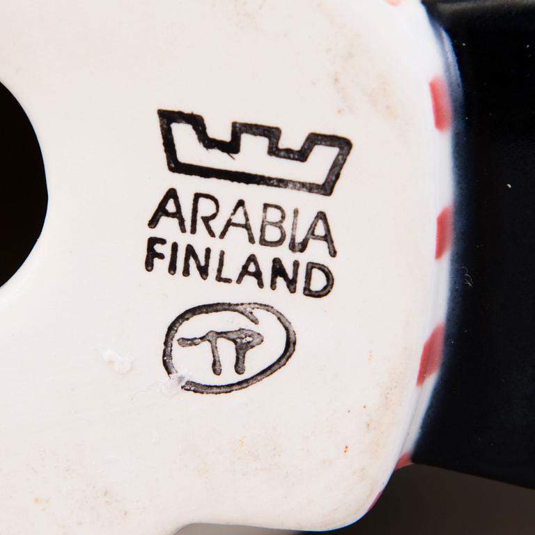 MUMINFIGURER, 4 st, stämplade Arabia Finland TP. I produktion 1990-1997.