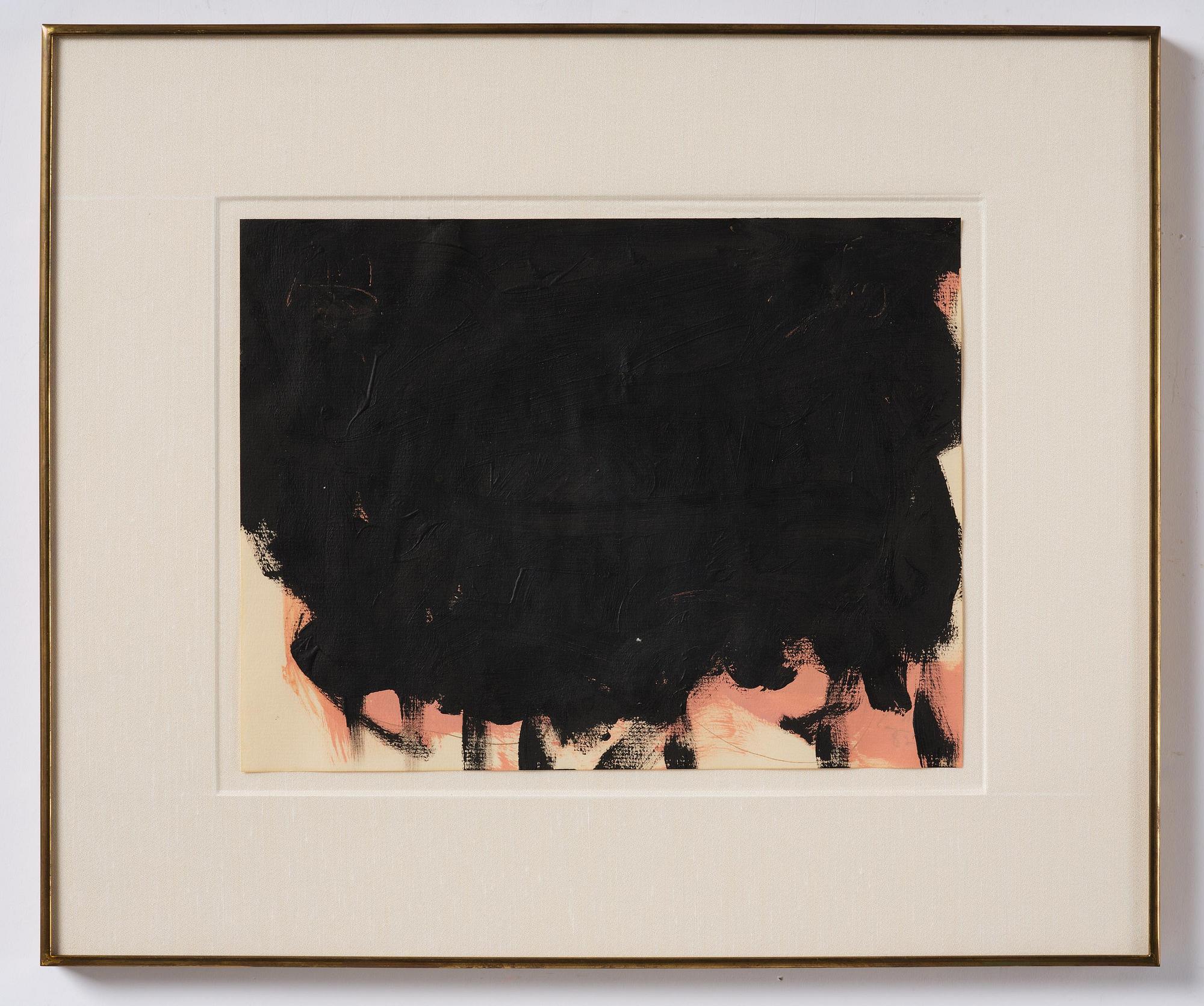 Robert Motherwell, "Untitled".