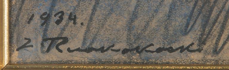 Jalmari Ruokokoski, Religious motif, 2 pcs.