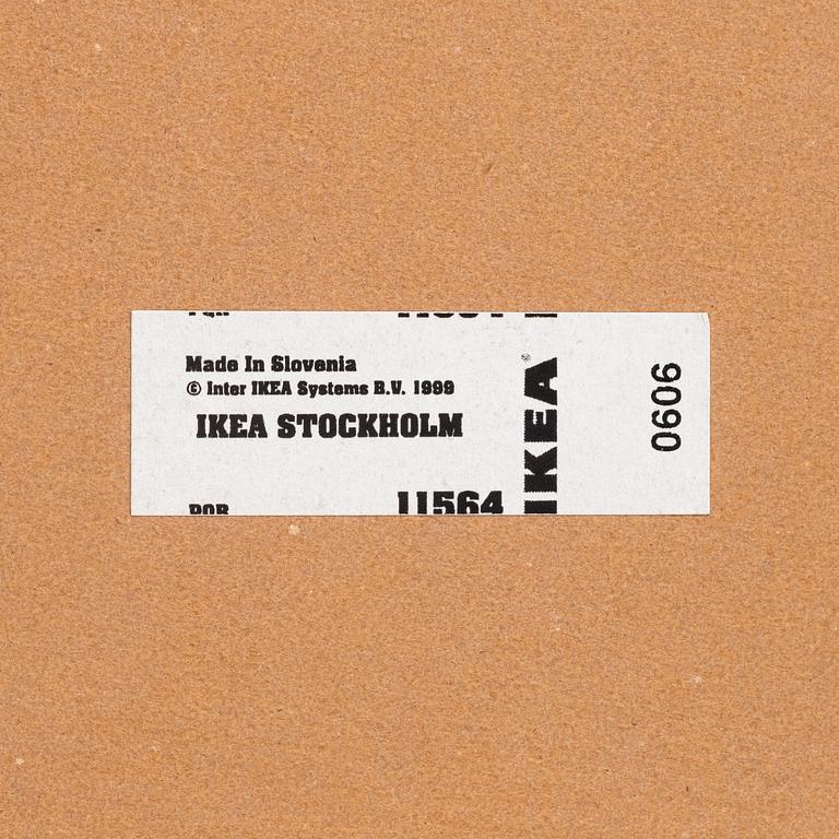 A coffee table, "Stockholm", IKEA.