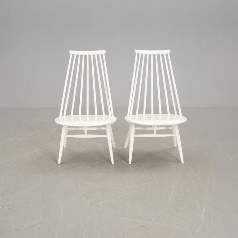 STOLAR, ett par, "Mademoiselle", Ilmari Tapiovaara, Edsbyverken, 1960-tal.