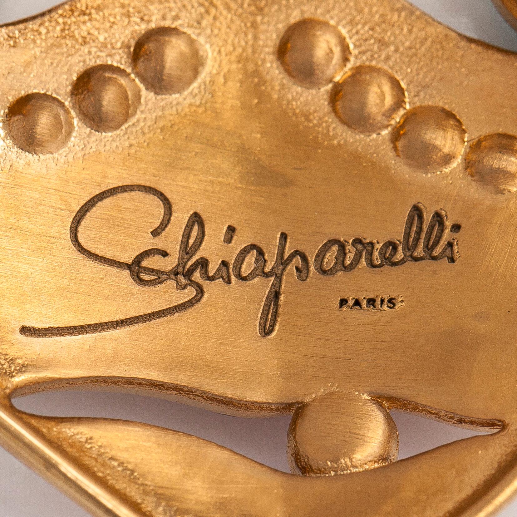 Schiaparelli, brooch, 'Coeur visage', 2017.