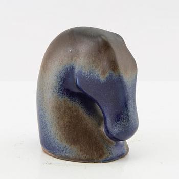 Ulla & Gustav Kraitz, skulptur, glaserat stengods, signerad.