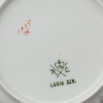 SERVIS, 160 delar, porslin, Rosenthal "Louis XIV", 1900-talets början.