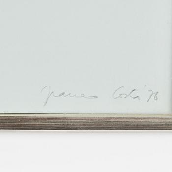 Franco Costa, färgserigrafi, 1976, signerad 99/125.