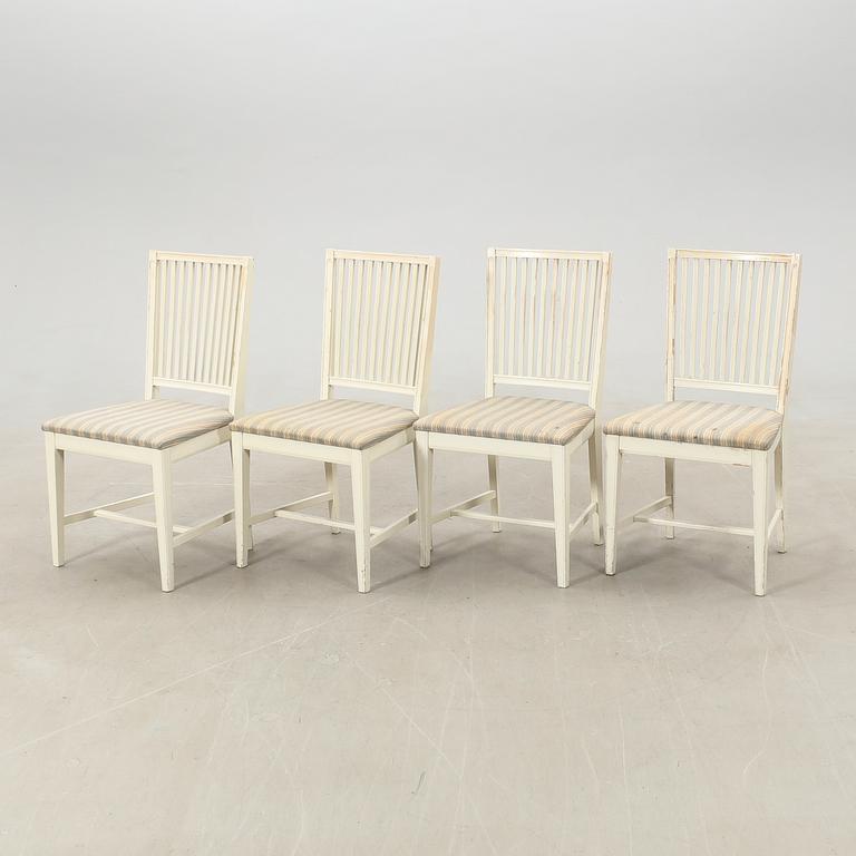 Chairs, 4 pcs, second half of the 20th century.