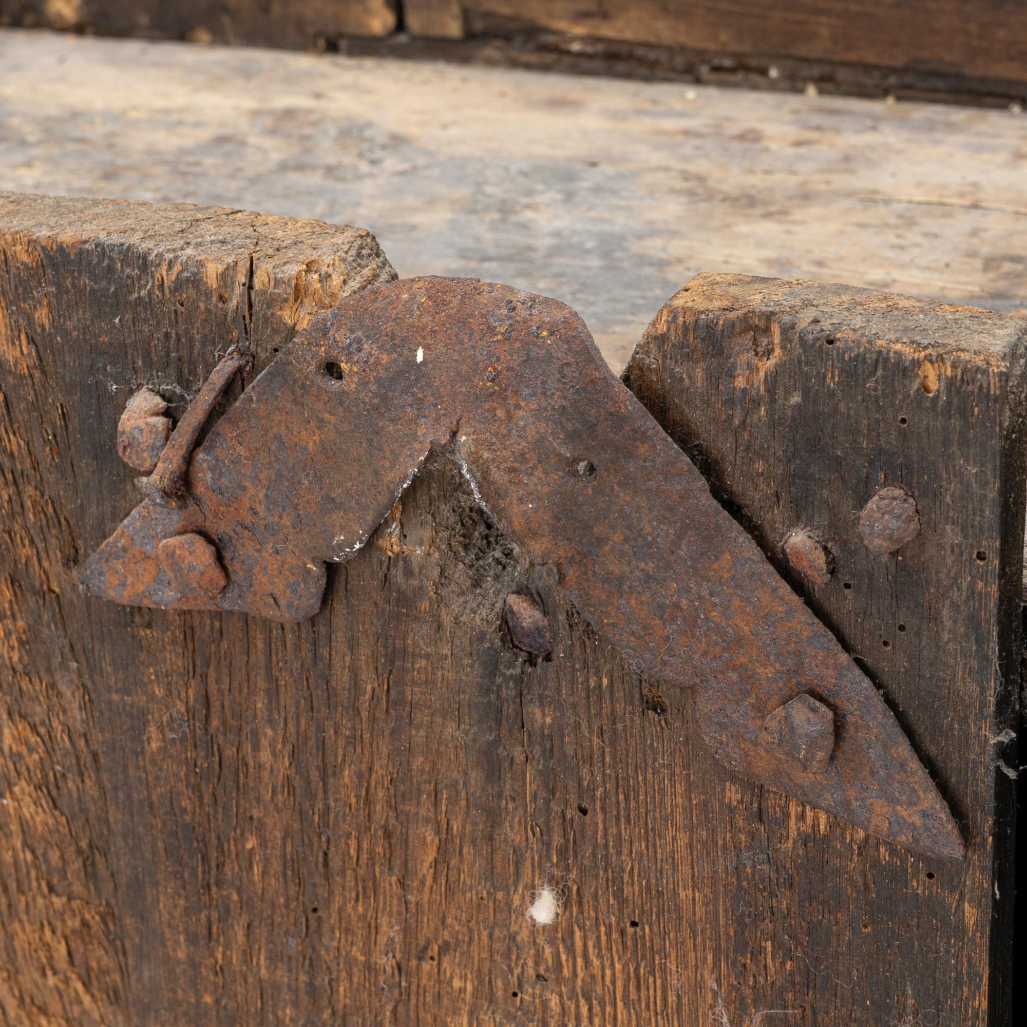 A wall-hanged cabinet, Sweden, dated 1796.
