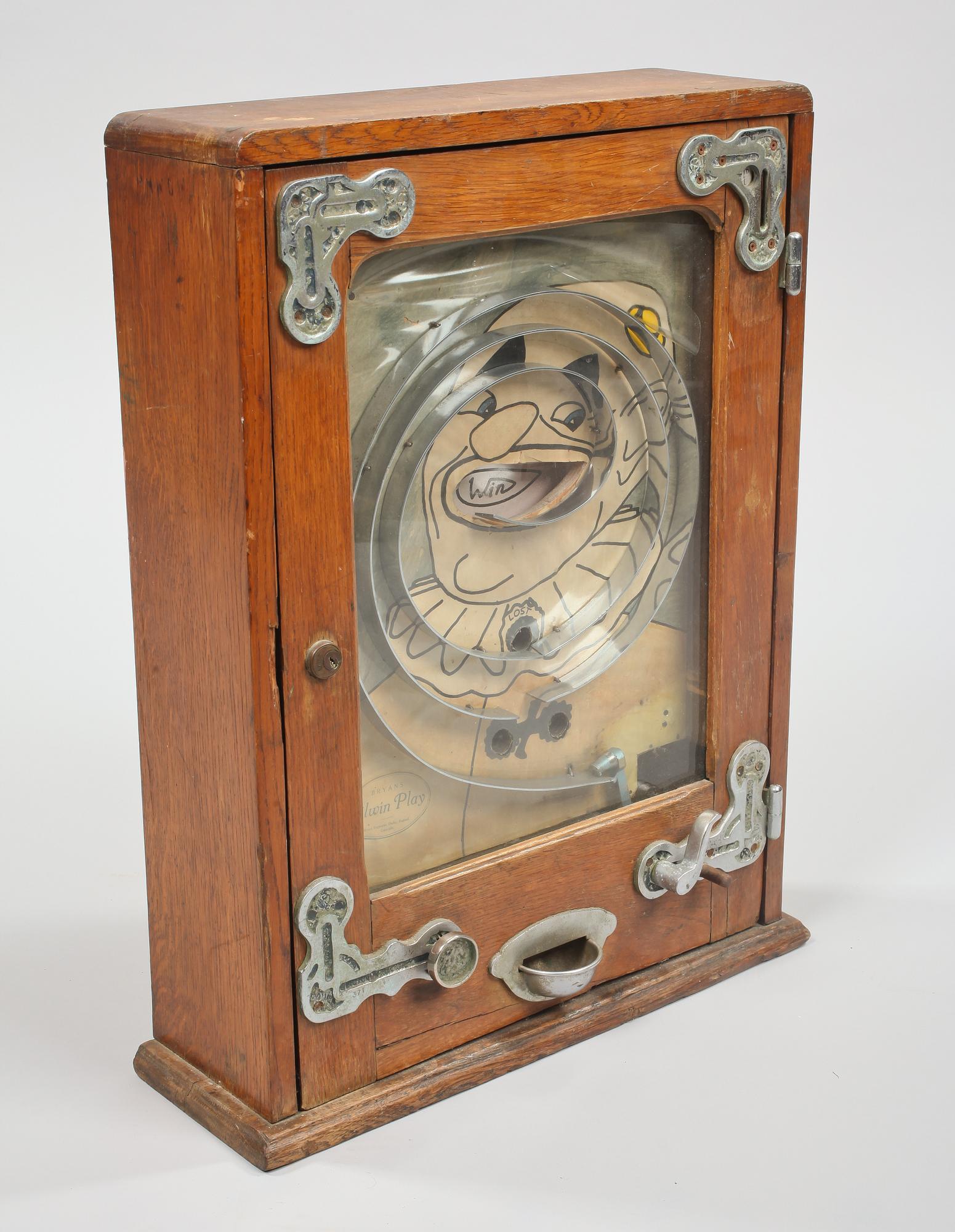 SPELAUTOMAT, Bryans Pilwin play, England, 1900-talets mitt.